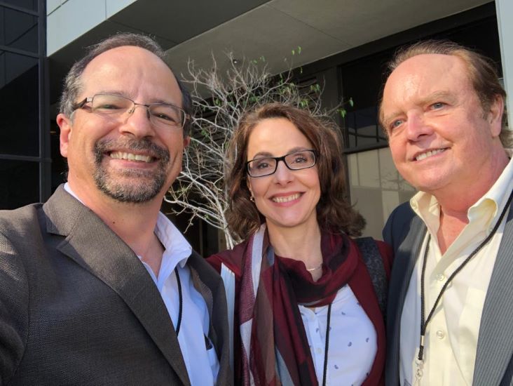 Wagner Alegretti, Nanci Trivellato, and Bob Davidson